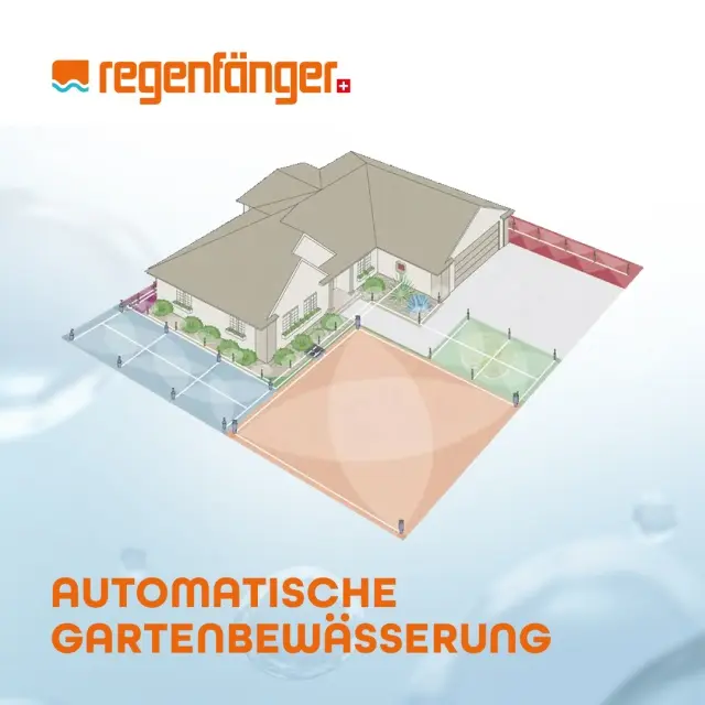 Ihr Garten in besten Händen – mit automatischer Bewässerung von regenfänger.ch! - Sparen Sie Zeit und Wasser, während Ihr Garten optimal versorgt wird. 